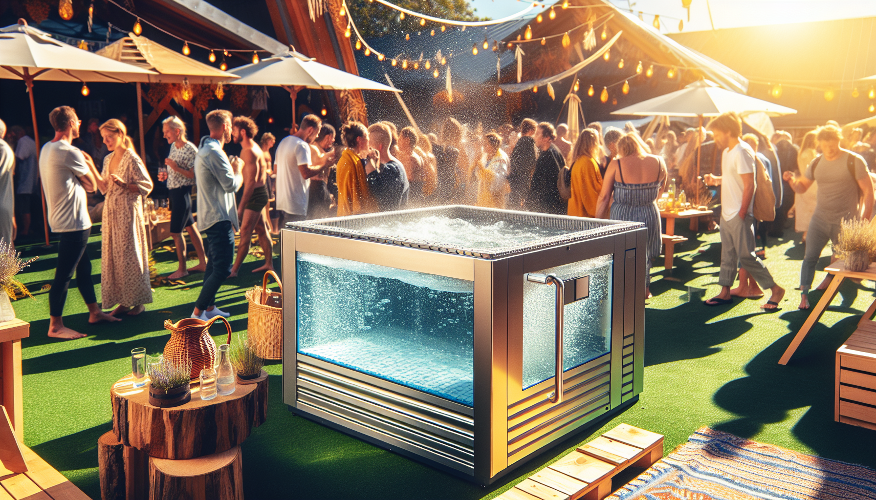 Cold Plunge & Sauna Rental