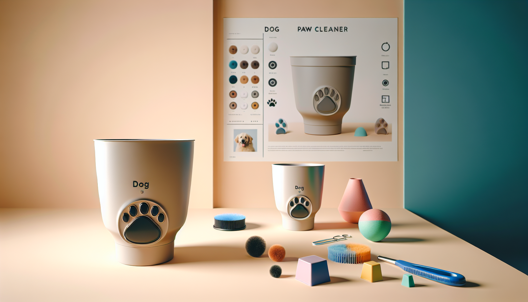 Dog Paw Cleaner Cup