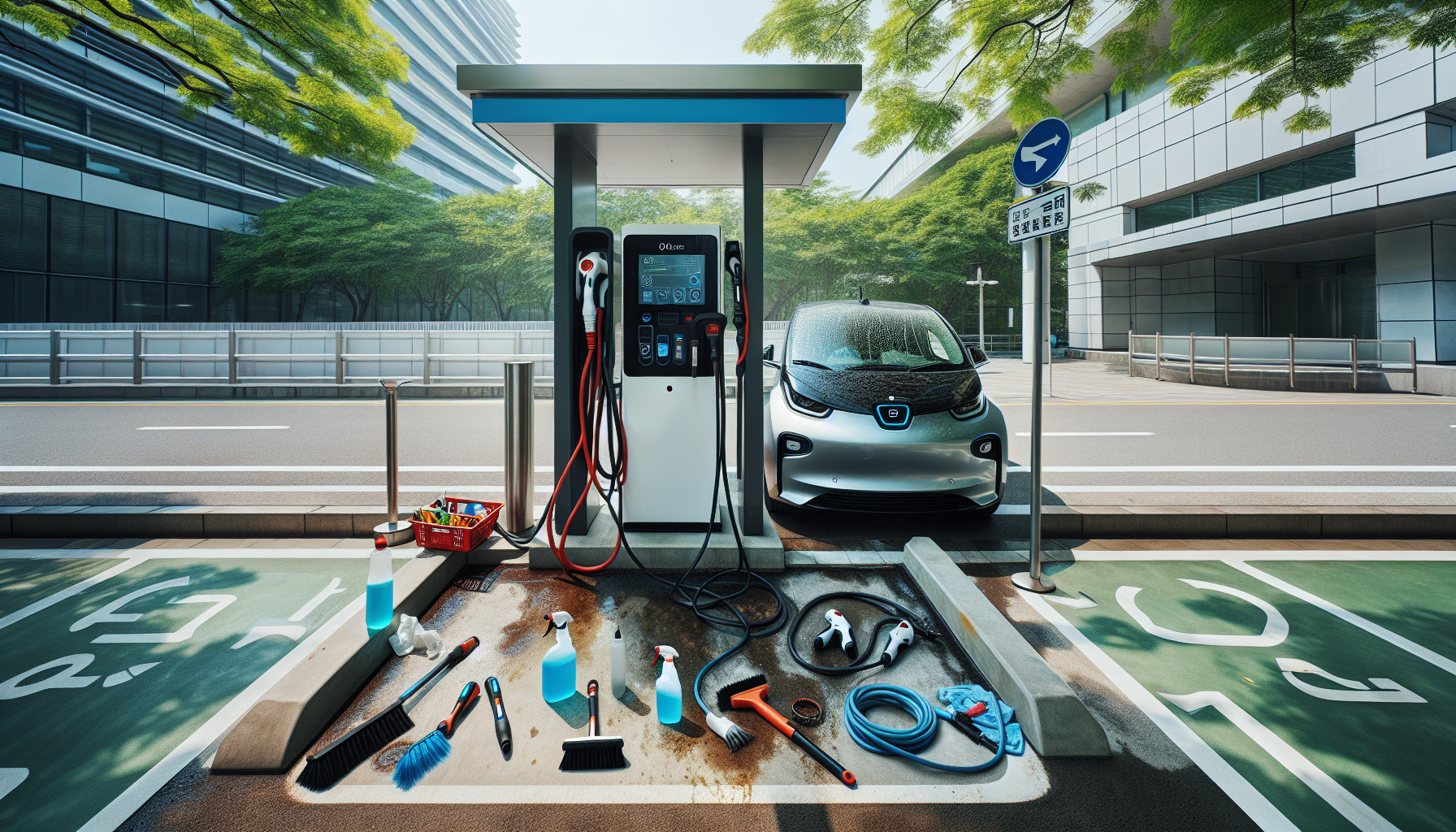 EV Charging Station Maintenance