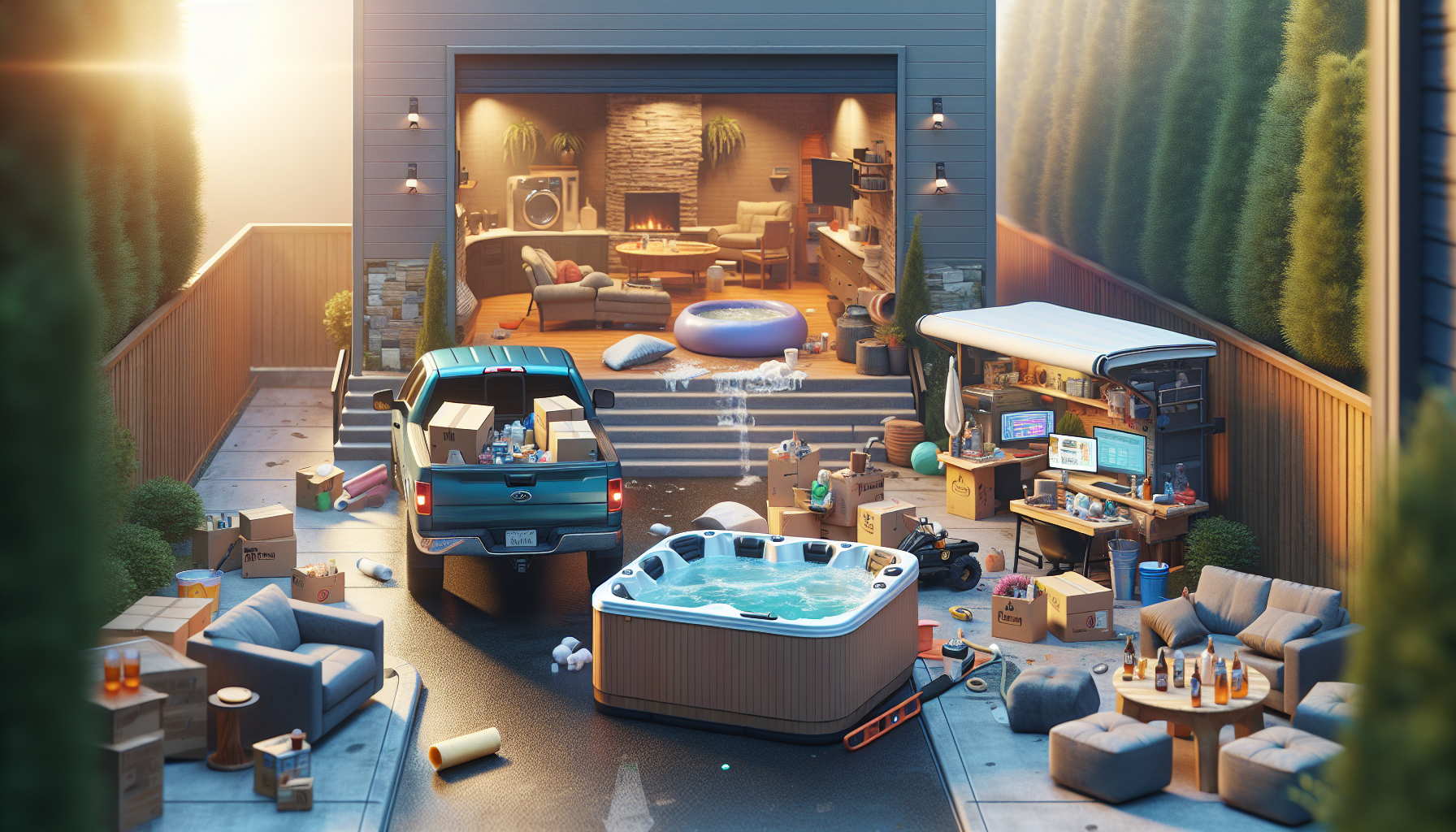 Flipping Broken Hot Tubs