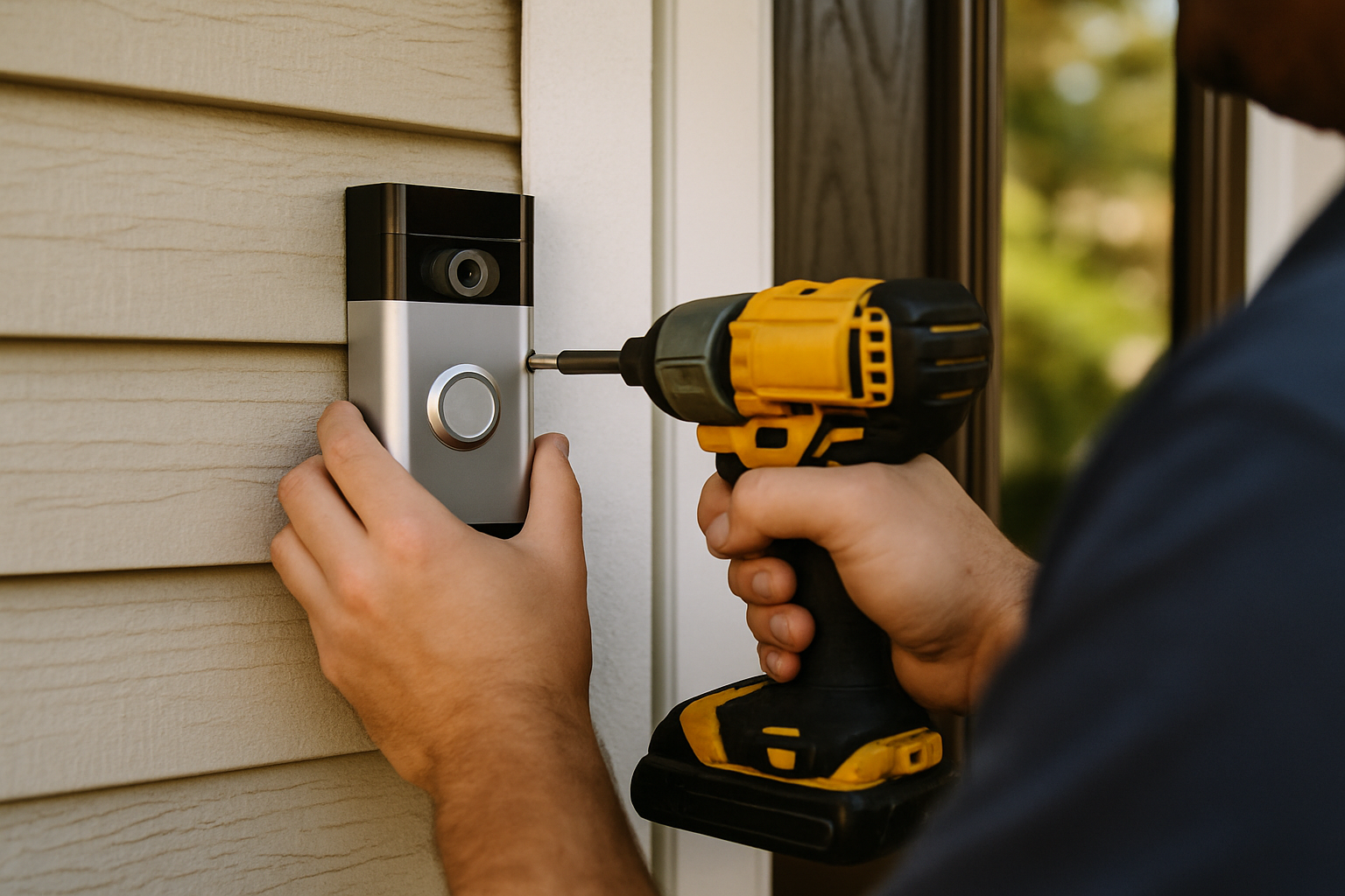 Smart Doorbell & Security Camera Install