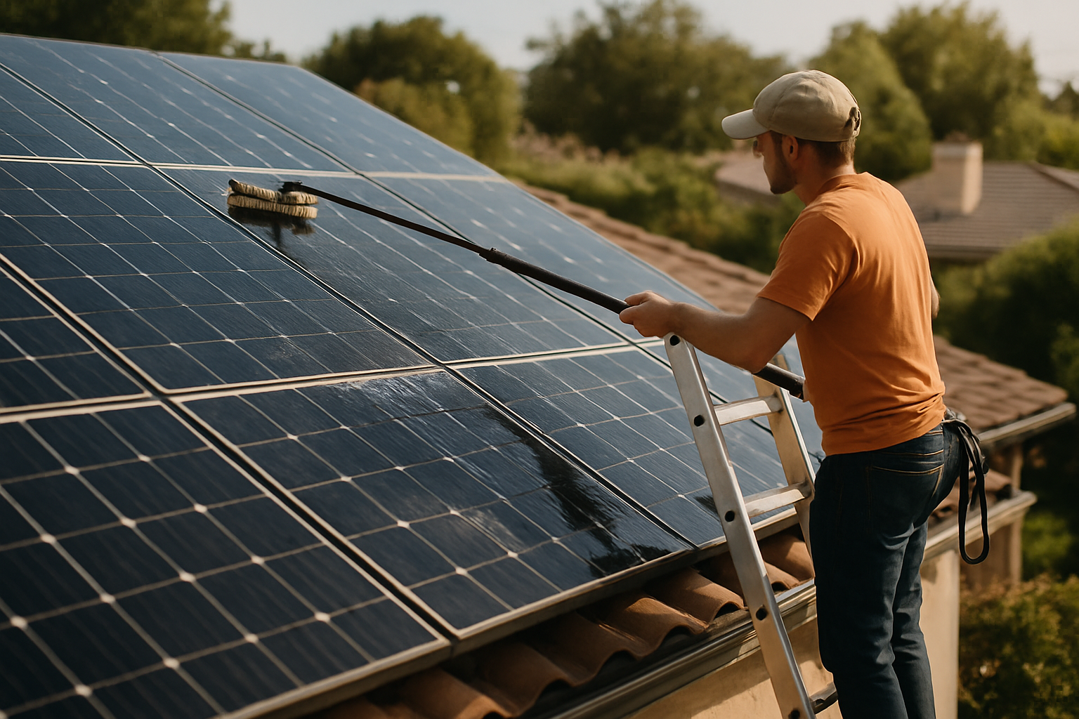 Solar Panel Cleaning
